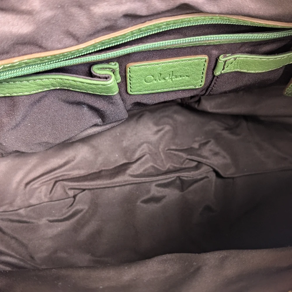 Vintage Cole Haan Village Green Purse Shoulder Bag Hobo 90's Y2K - Picture 12 of 15